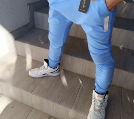 Spodnie Despacito basic wilk niebieskie