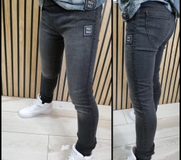 Spodnie NUNU SLIM FIT JEANS DARK BLACK BATIK