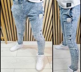 Spodnie NUNU JOGGERY JEANS BLUE